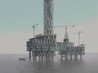 Palazzo Navale: Adaptive Reuse Architecture Reimagines an Adriatic Oil Rig as a Marine Research and Conservation Hub