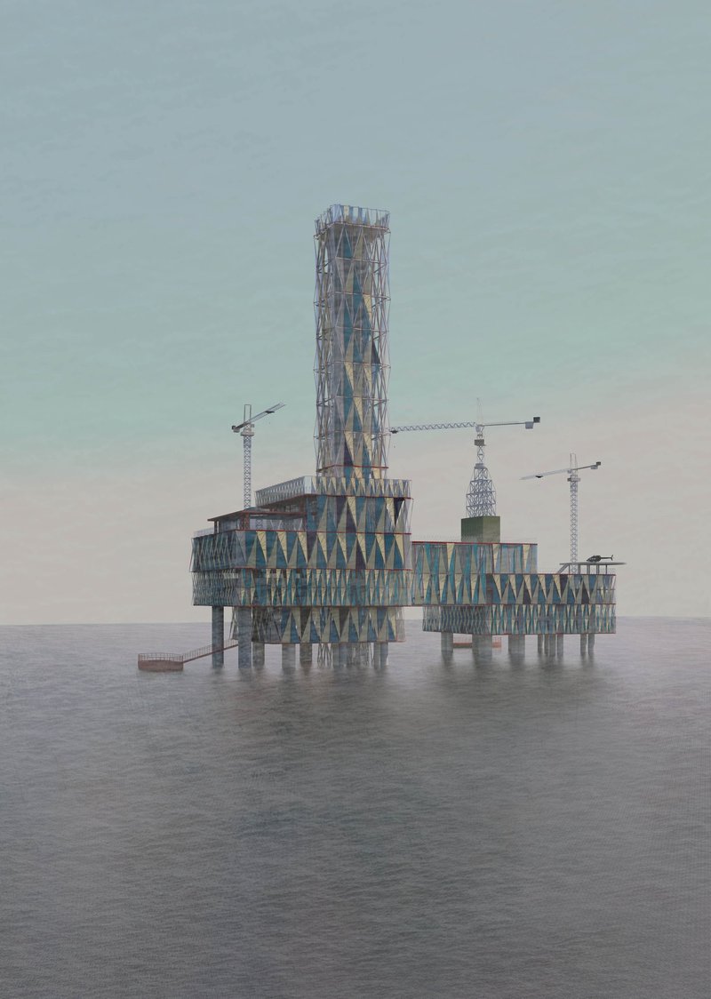 Palazzo Navale: Adaptive Reuse Architecture Reimagines an Adriatic Oil Rig as a Marine Research and Conservation Hub