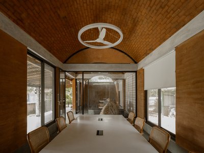 MTA Architects Build Their Own Satellite Office as a Garden Pavilion in Chennai