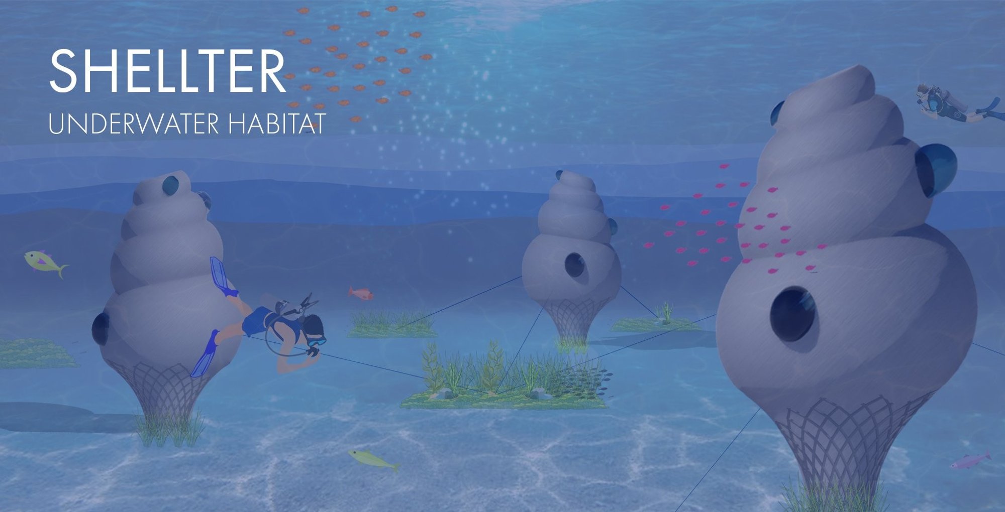 SHELLTER: Sustainable Architecture for an Underwater Live, Work, and Play Habitat