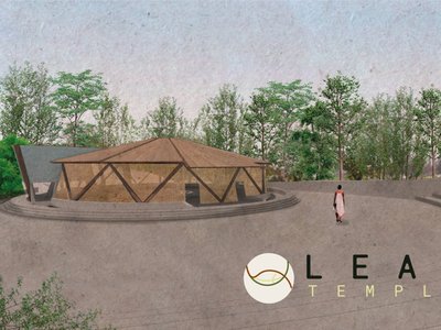LEAF Temple: Sustainable Architecture Rooted in Religion, Nature, and Community
