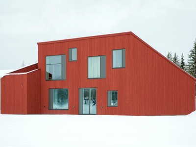 Claesson Koivisto Rune Let Strict Zoning Shape a Red House on Sweden's Lule River