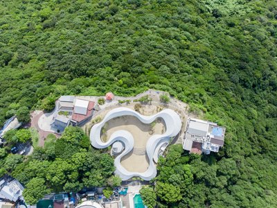 SUO and Style-A Drape 30,000 Stone Tiles Across a Sacred Mountaintop in Takamatsu