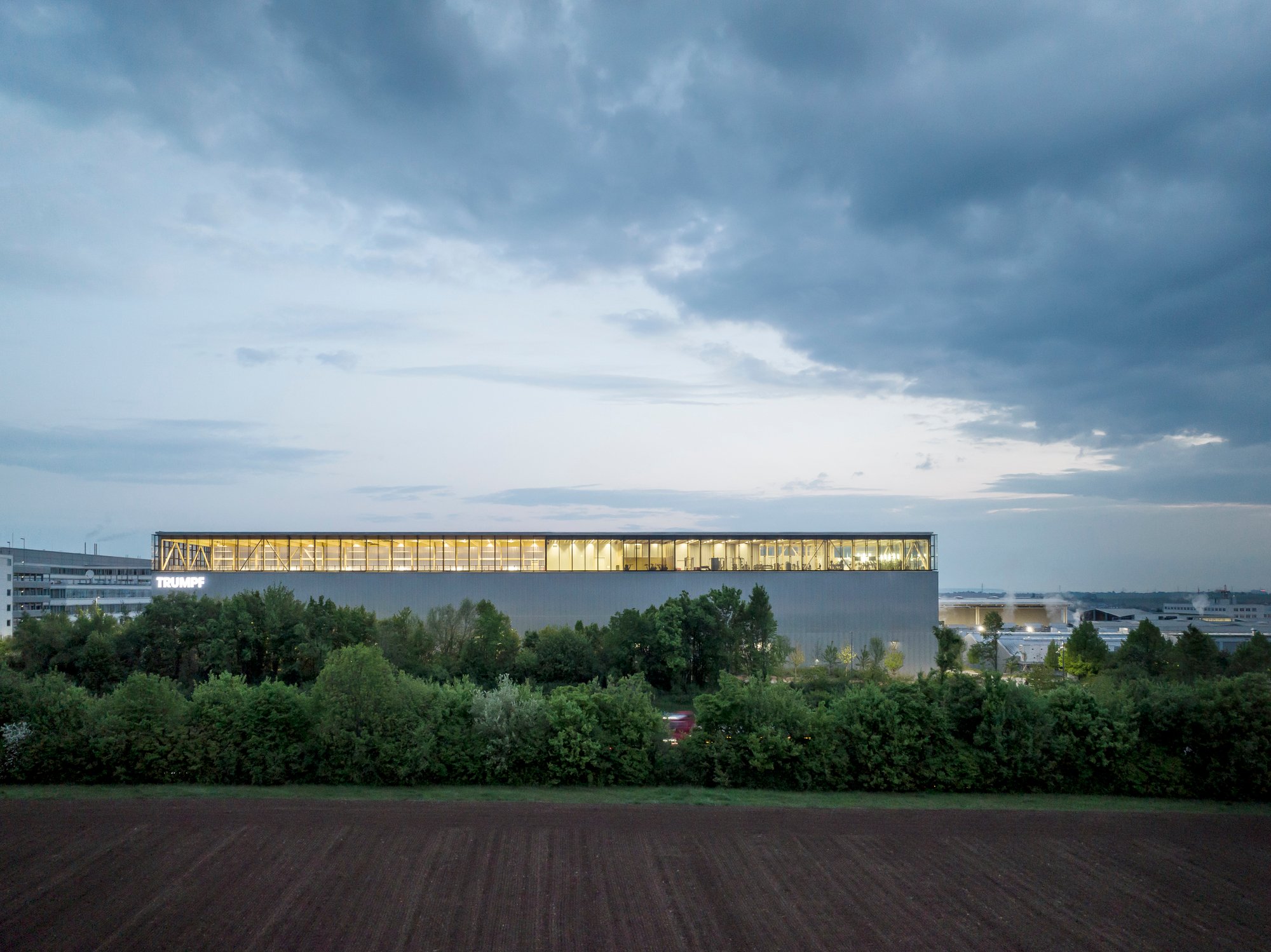 Barkow Leibinger Stacks a Timber Sports Center on Top of a Logistics Warehouse in Ditzingen