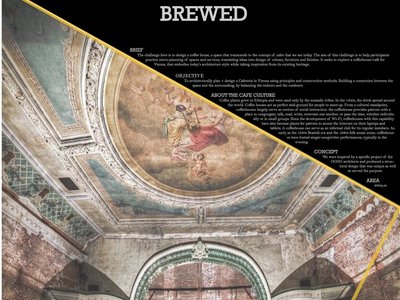 BREWED: A Sustainable Café Architecture Inspired by Viennese Coffee Culture and Nature