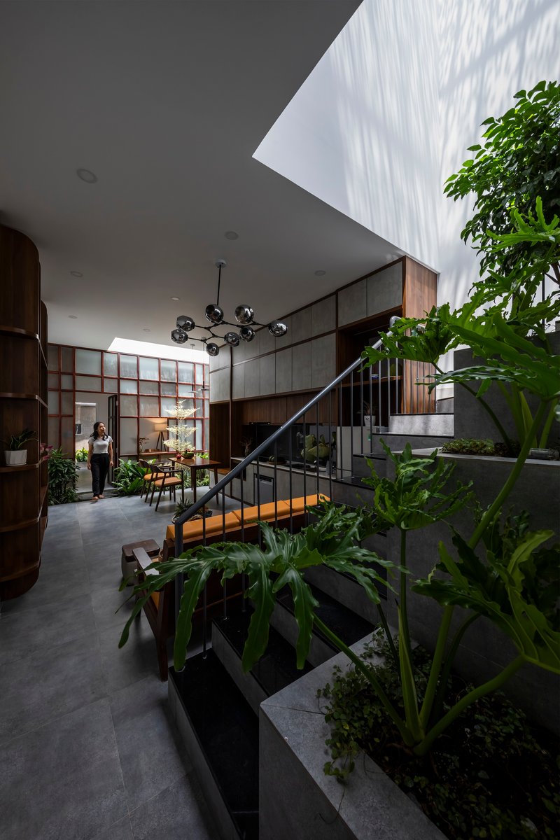 CTA Creative Architects Turns a 4-Meter-Wide Townhouse Lot into a Layered Garden House in Vietnam
