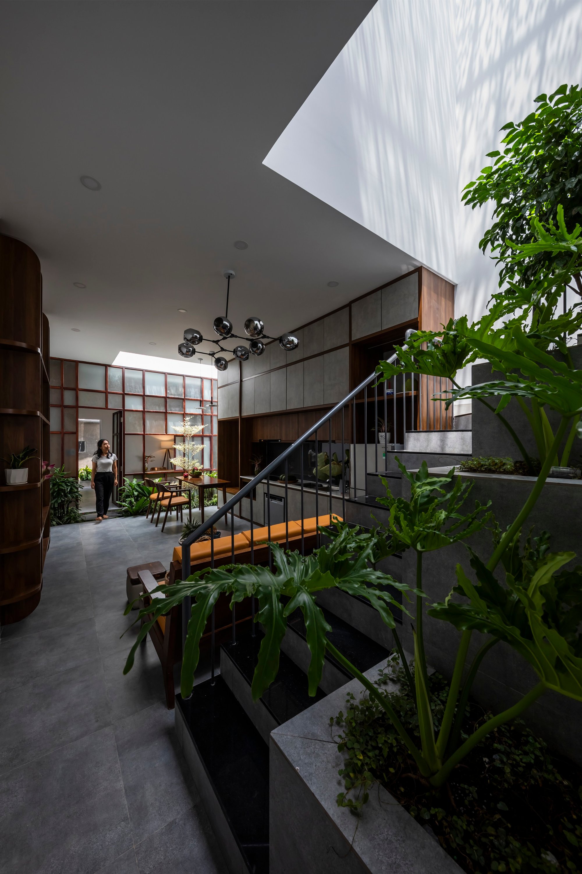 CTA Creative Architects Turns a 4-Meter-Wide Townhouse Lot into a Layered Garden House in Vietnam
