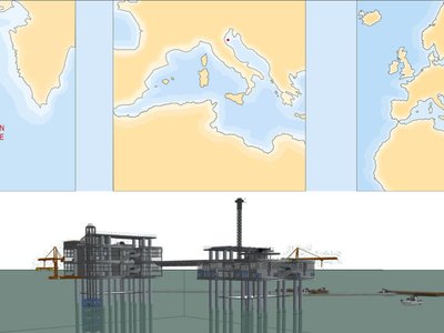 Proximity Island: Adaptive Reuse Architecture Reimagines an Oil Rig into a Marine Sanctuary