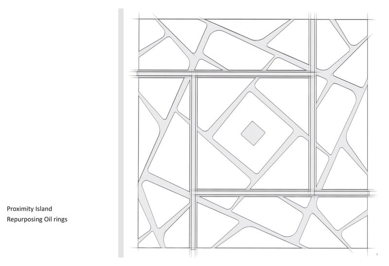 Voronoi-Island: Adaptive Reuse Architecture Reimagining Offshore Oil Rigs