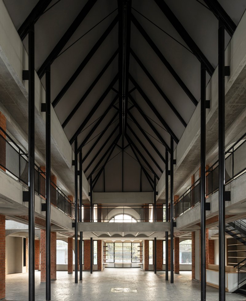 Rushnaiwala Architects Plants a Brick Cathedral for Makers on a