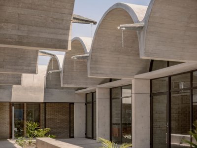 Kiltro Polaris and JC Arquitectura Line Up Six Barrel Vaults for a Health Center in Rural Mexico