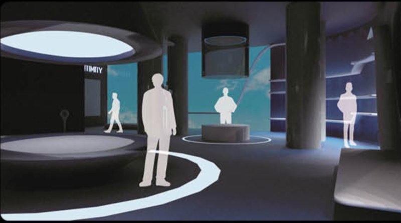 Immersive Museum Interior Inspired by Underwater Ecosystems and Coral Formations