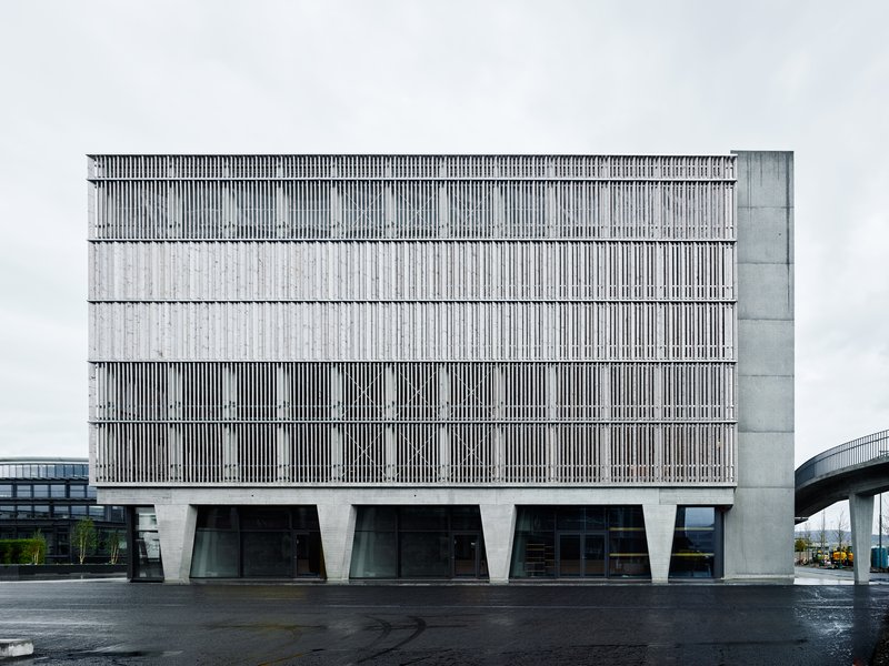 Hosoya Schaefer Architects Build a Timber-Clad Mobility Hub as Zug's Gateway to a Smart City District