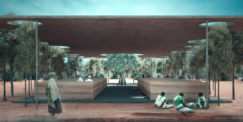 FOREST TO BE: Sustainable Architecture Rooted in Trees, Prayer, and Community Memory