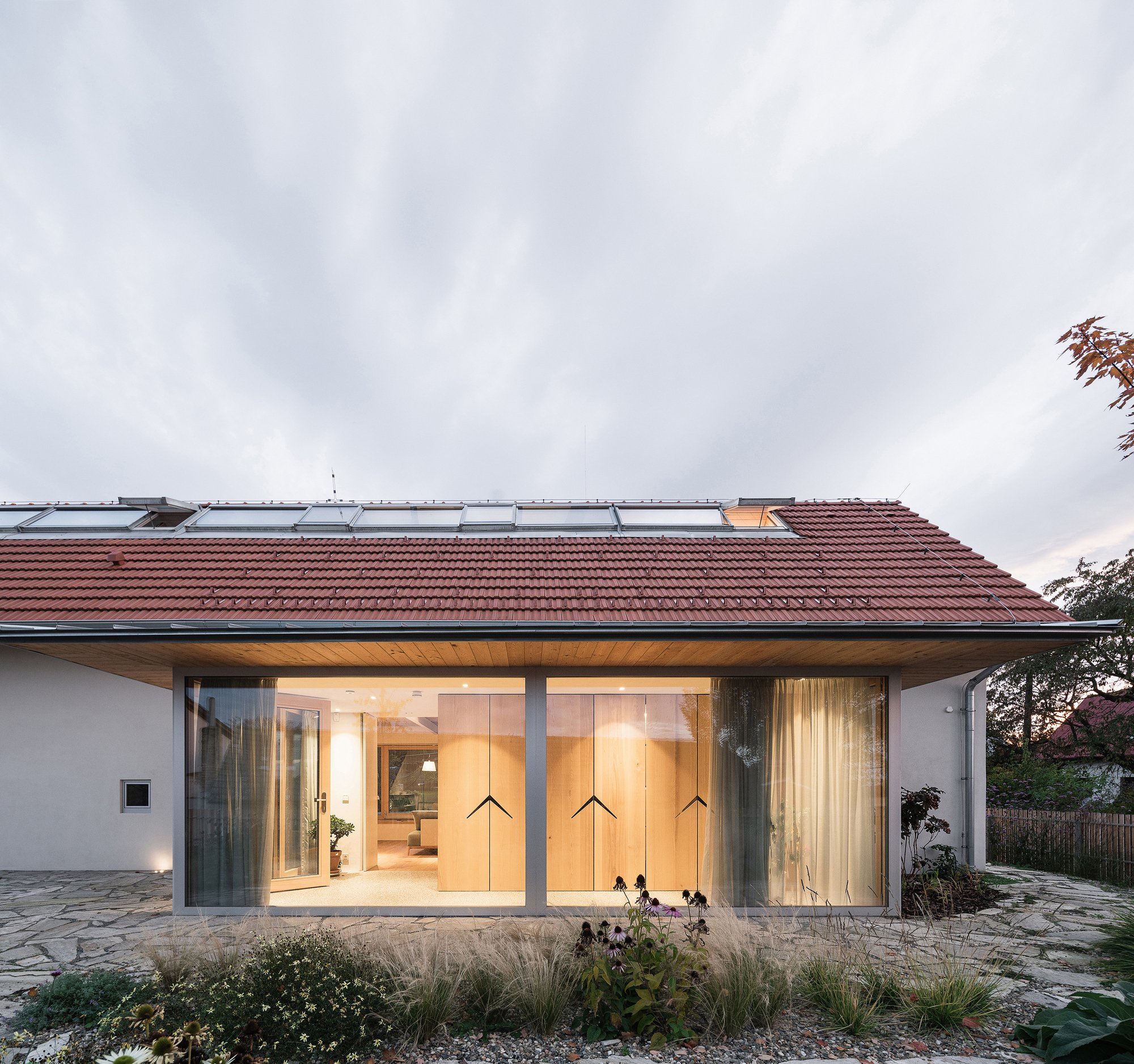 Martin Neruda Revives a Fire-Damaged Czech Village House with Concrete Ribs and Recycled Timber
