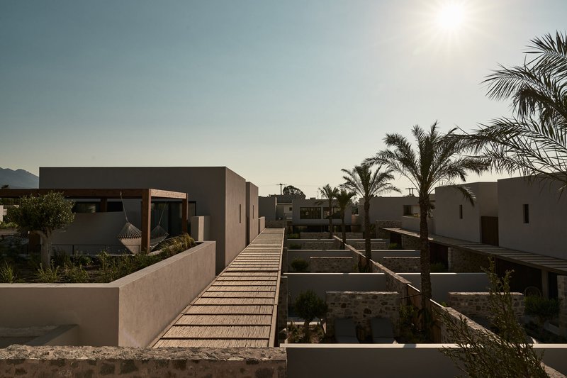 Mastrominas ARChitecture Builds a Stone Village Hotel on the Island of Kos