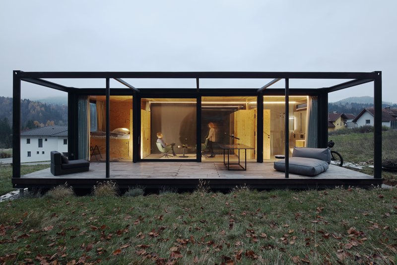 Christian Tonko Designs a 20 Square Meter Alpine Cabin That Can Vanish Without a Trace
