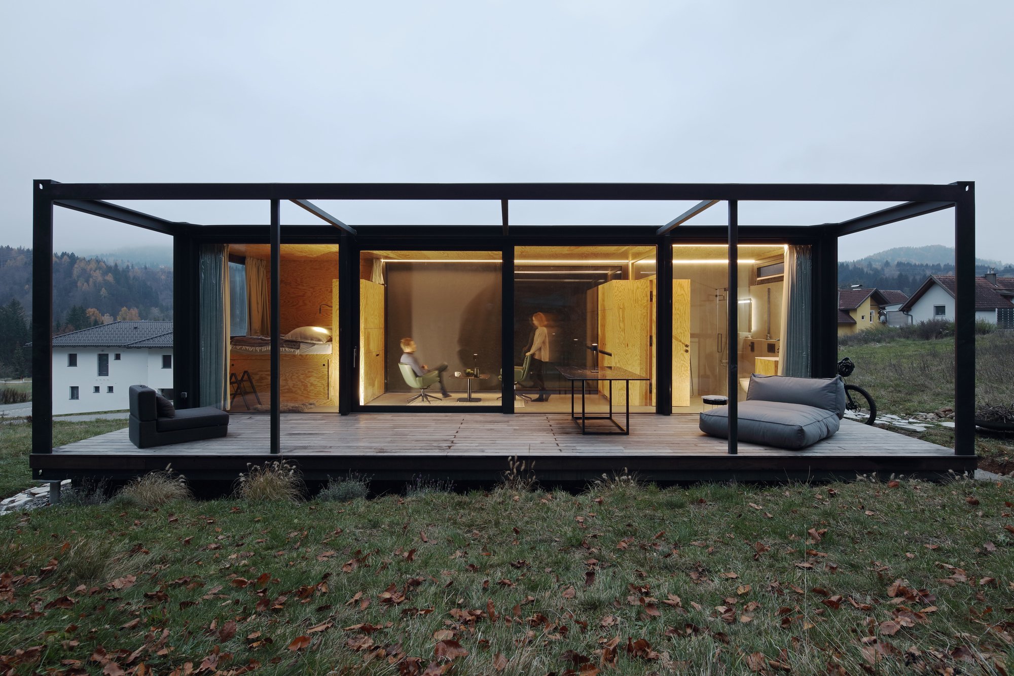 Christian Tonko Designs a 20 Square Meter Alpine Cabin That Can Vanish Without a Trace