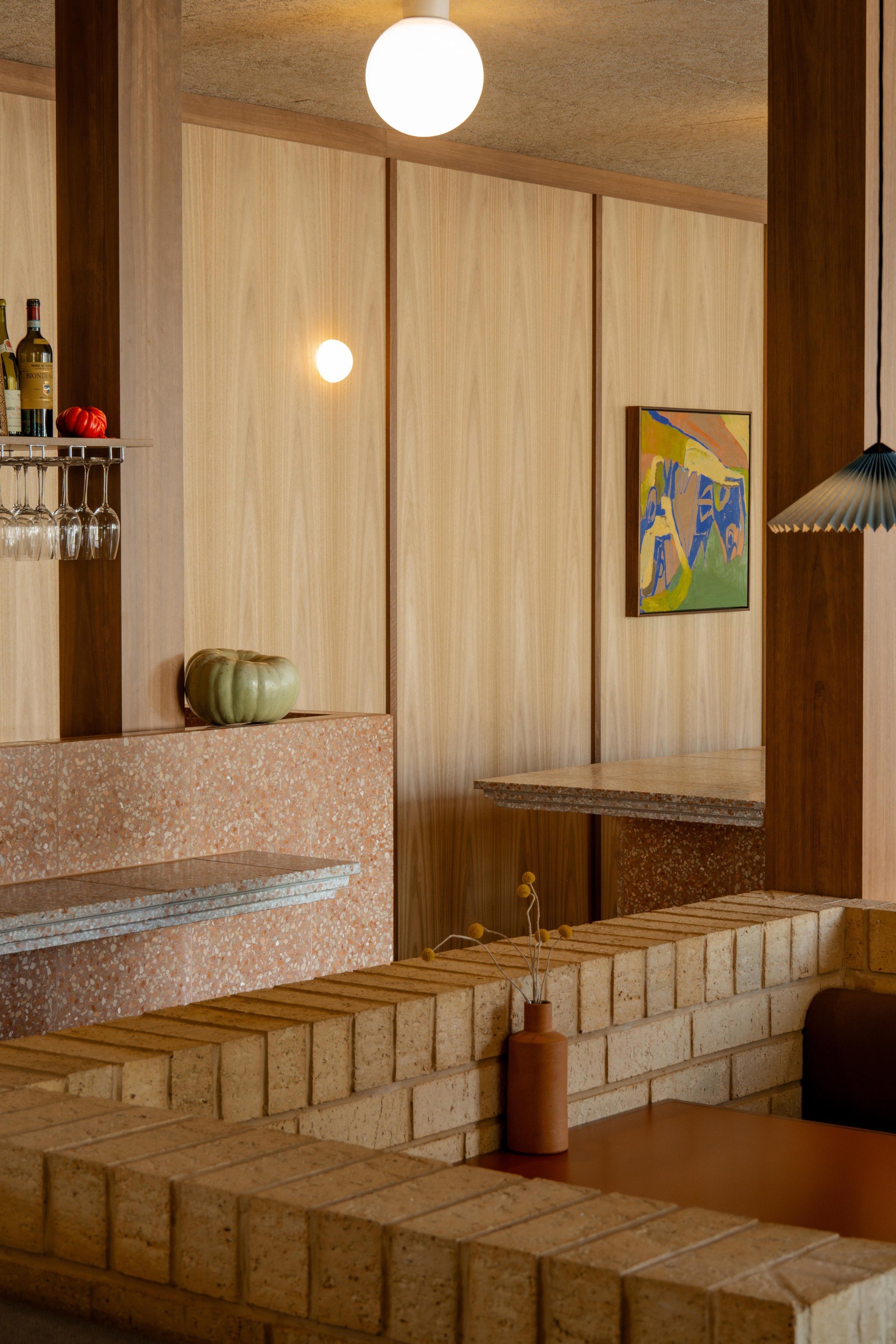 Sans-Arc Studio Turns an Adelaide Warehouse into a Dual Mediterranean Kitchen
