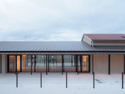 Link Architectes and FAB Architects Assemble a Village-Scale Town Center in Rural France