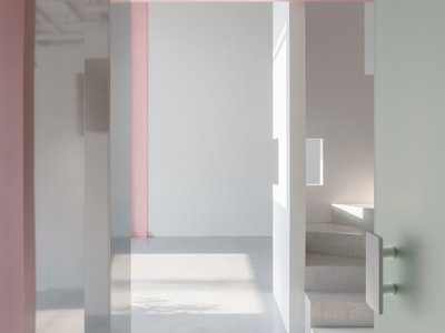 Aether Architects and Archigress Insert a Freestanding Gallery Inside a Shenzhen Railway Warehouse