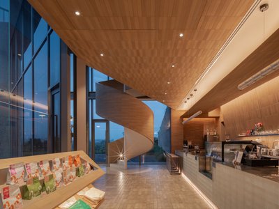 IDIN Architects Folds a Hillside into a Café and Public Viewpoint at Khao Yai