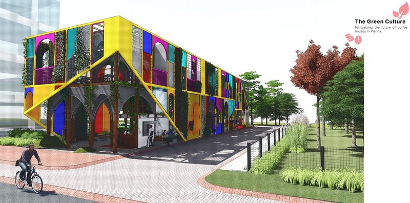 The Green Culture: A Green Architecture Coffee House Reimagining Vienna’s Café Culture