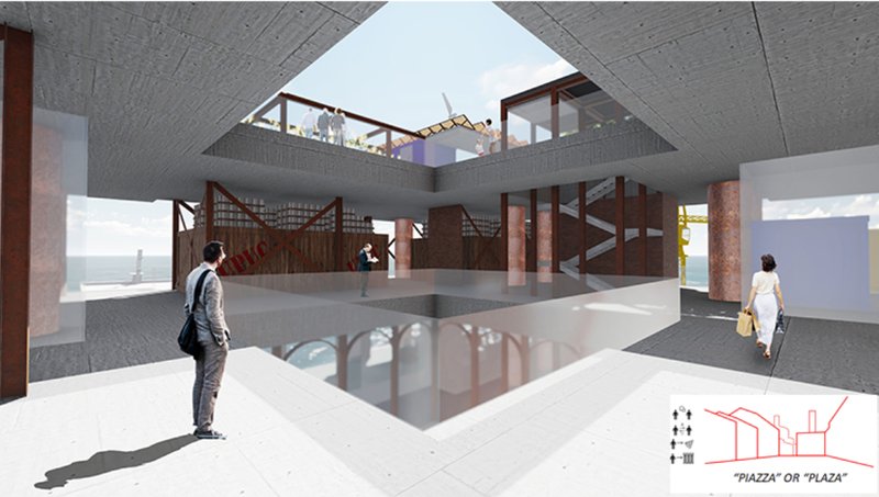 Marine research and exhibition spaces merge scientific exploration with immersive ocean-facing interiors.