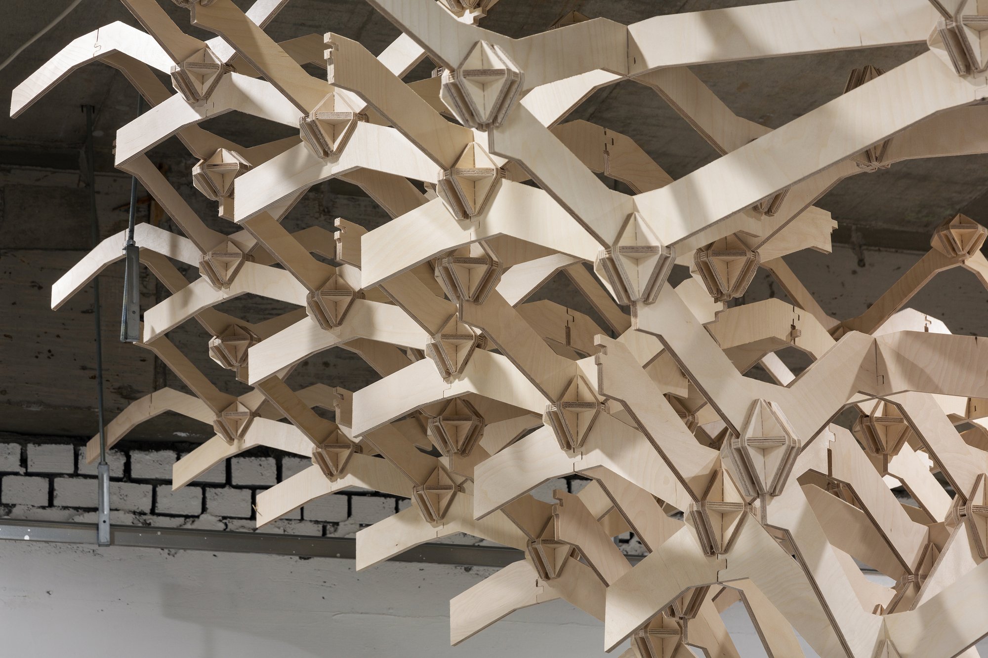 JK-AR Resurrects East Asian Bracket Joinery as a Fractal Timber Canopy in South Korea