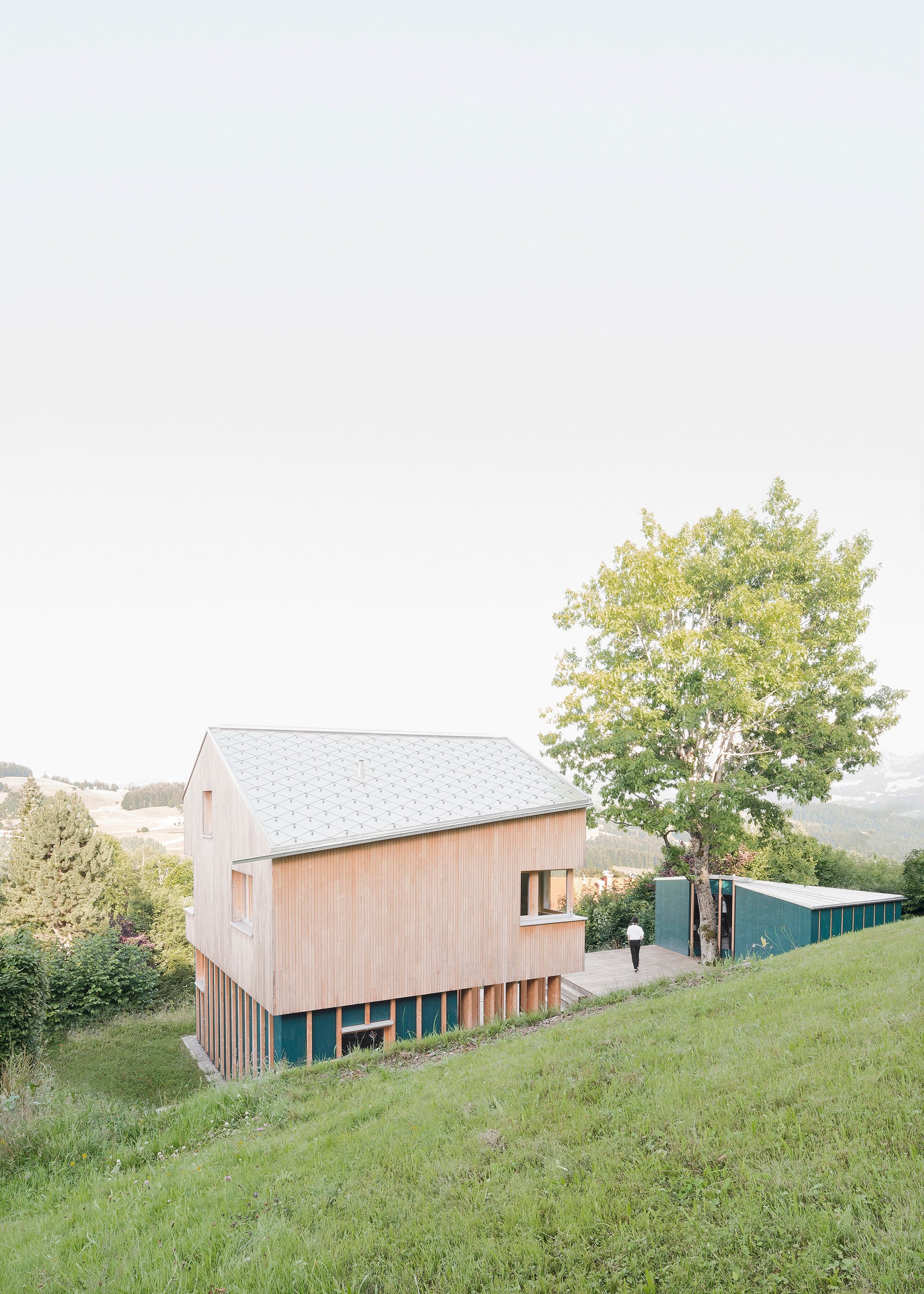 Yonder Designs a Timber House That Grows on an Allgäu Hillside