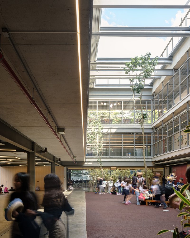 Andrade Morettin Wraps a São Paulo School Around Courtyards That Teach as Much as the Classrooms