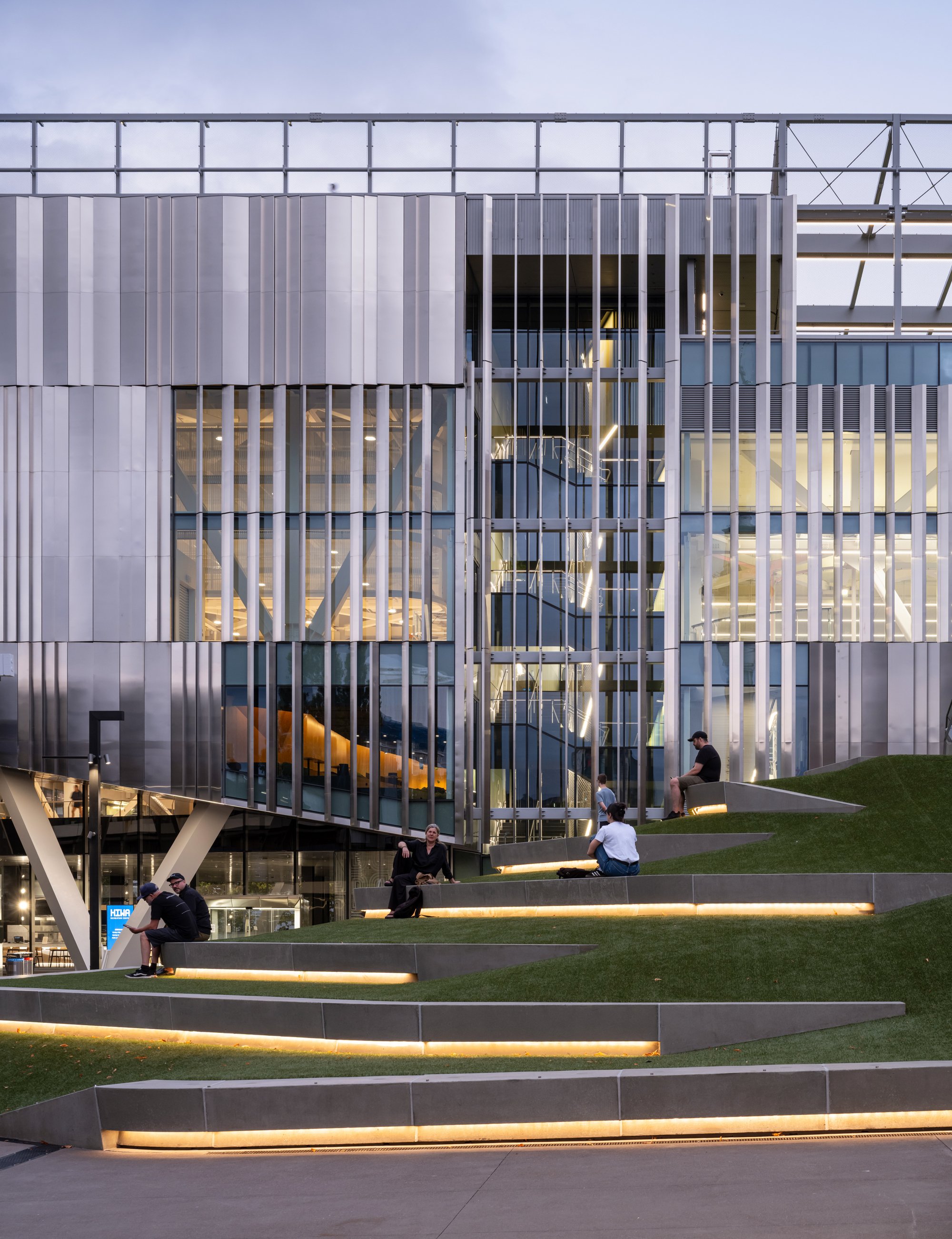 Warren and Mahoney and MJMA Stack an Entire Athletic Campus Vertically in Central Auckland