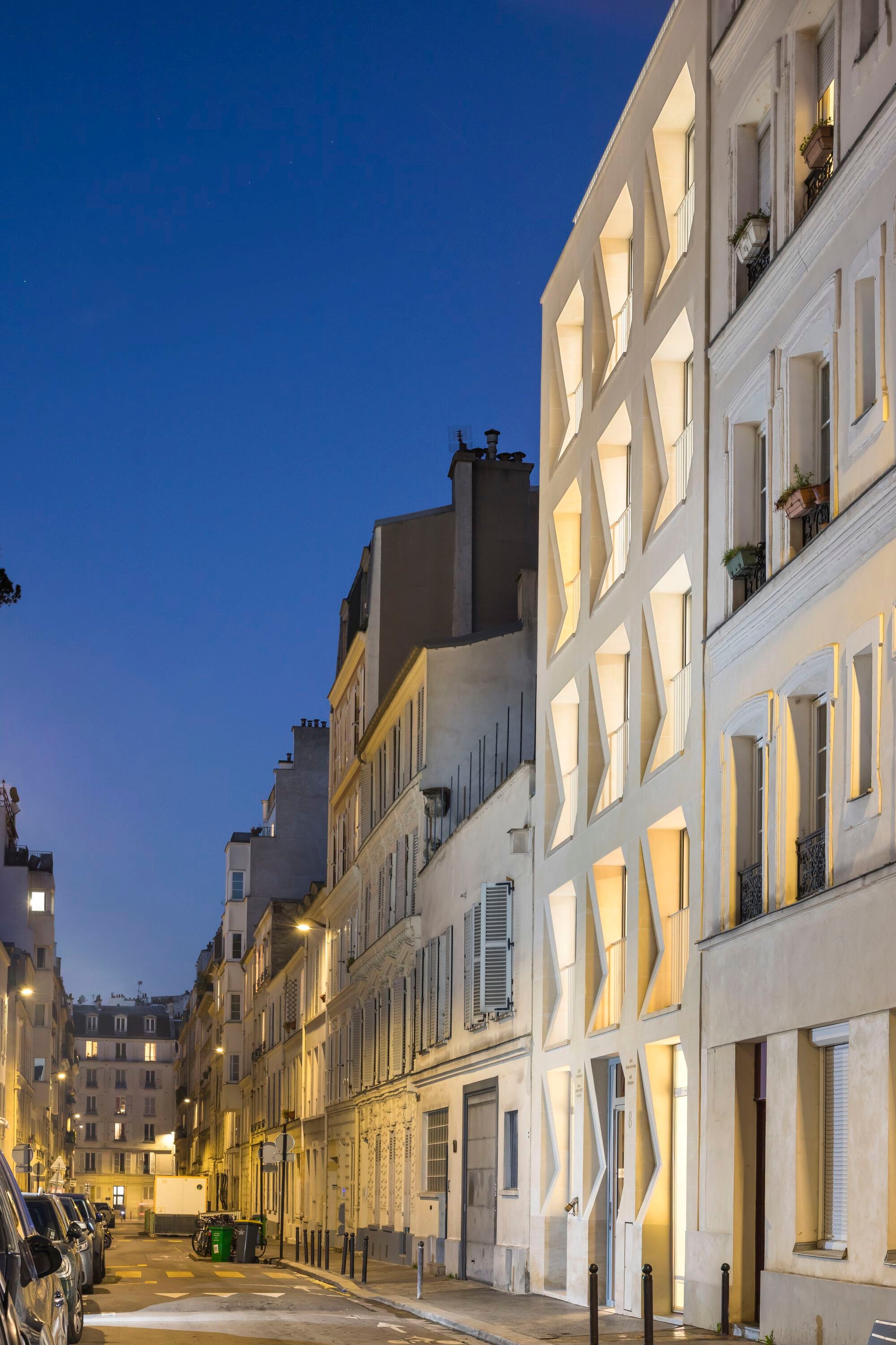 CQFD Architecture Builds a Stone and Timber Social Residence That Cools Its Paris Block