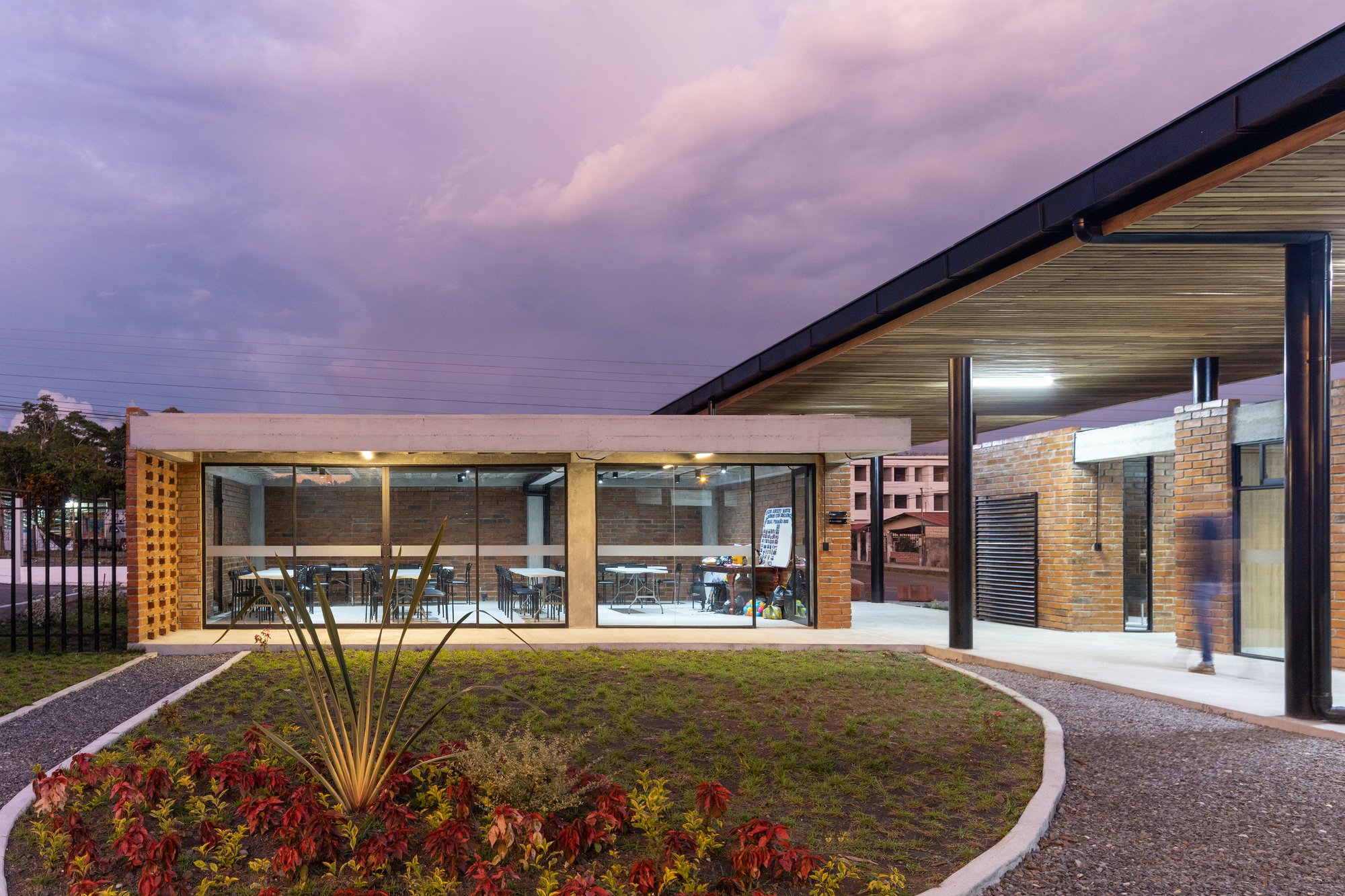 Side FX Arquitectura Wraps an Amazonian Day Center for the Elderly Around a Brick Courtyard
