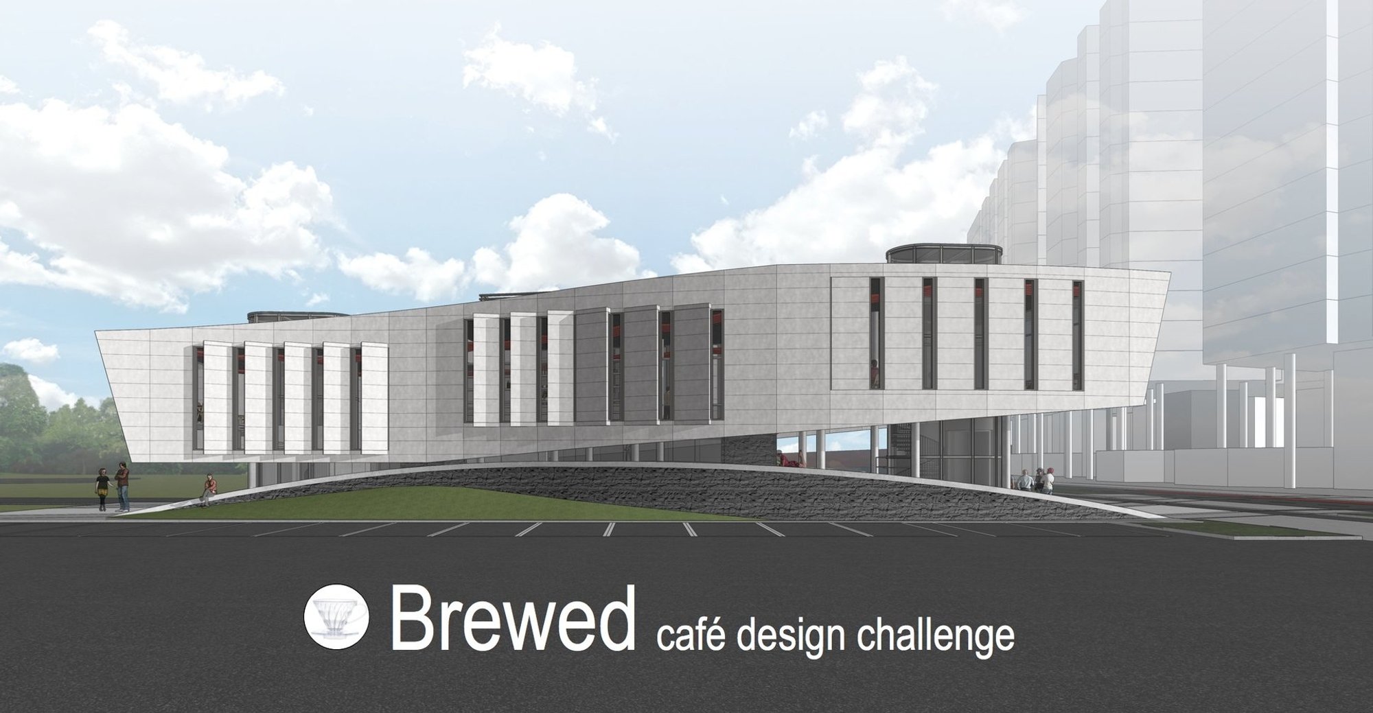 The Funnel: A Café Architecture Design That Filters Urban Speed Through Coffee