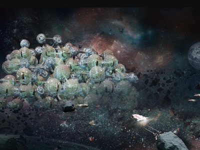 Infinite Typing: A Modular Space Architecture Vision for Asteroid Mining and Human Expansion
