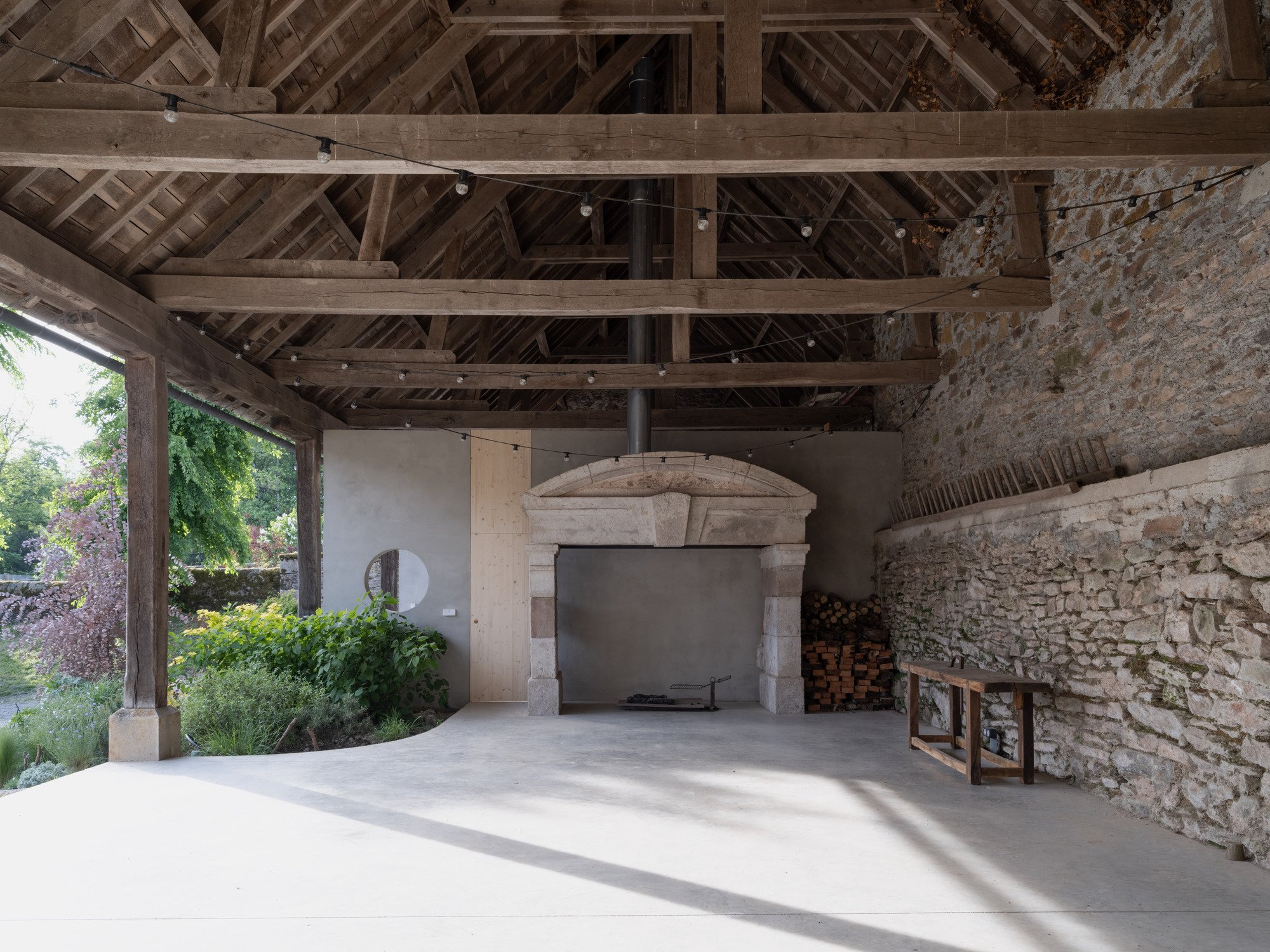 Atelier AJO Turns a Forgotten Aveyron Farmhouse into a Home of Circular Portals and Quiet Craft