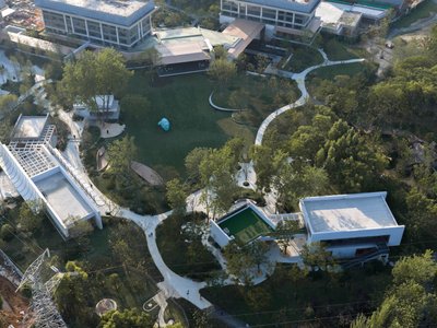 Dachuan and WTD Weitu Scatter Pavilions Across a Wuhan Hillside to Revive a Commercial Park
