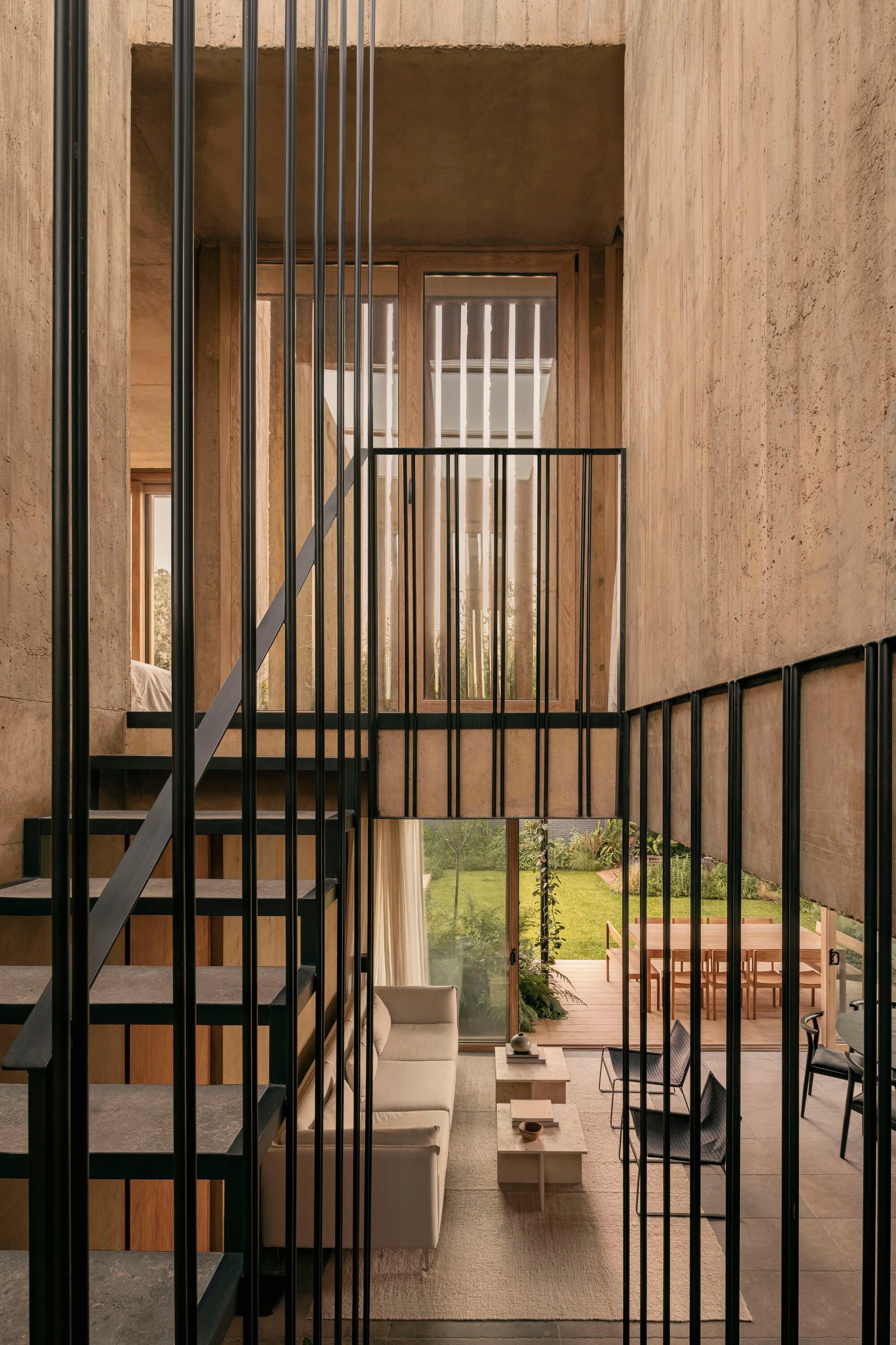 Gonzalo Bardach Builds a Concrete House in San Isidro That Reveals Itself Through Filtered Light