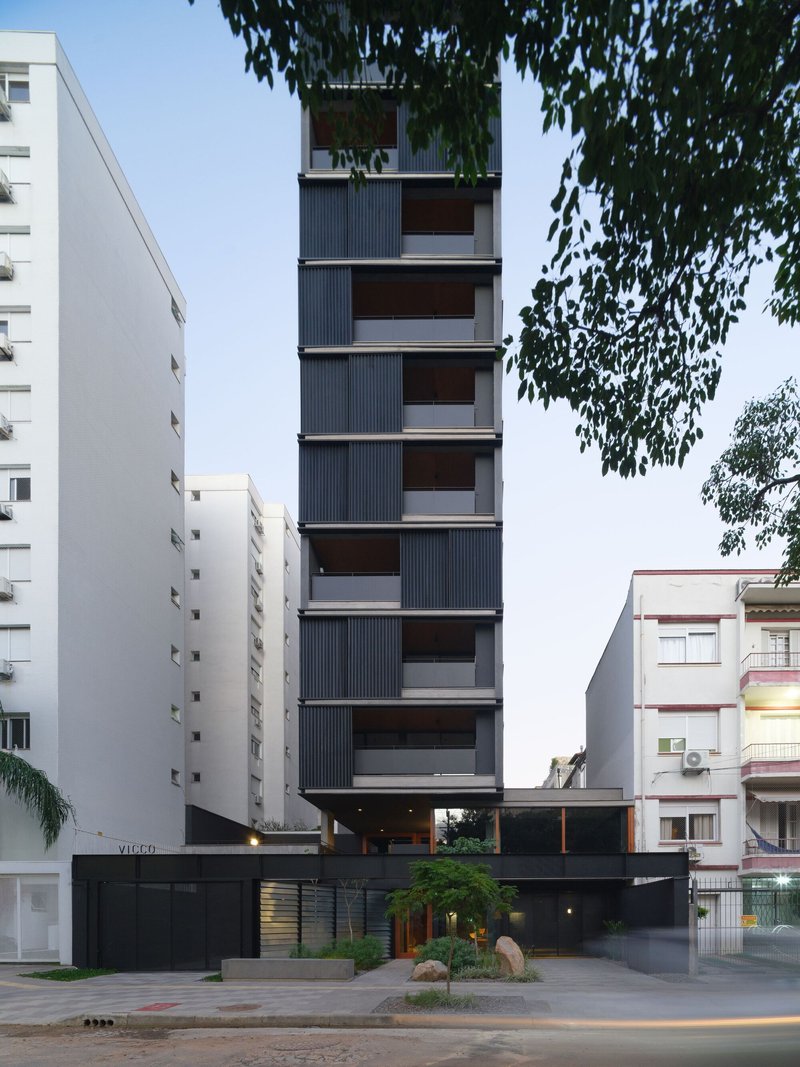 sauermartins Squeezes a Corrugated Tower Between Porto Alegre's Parks and Its Neighbors