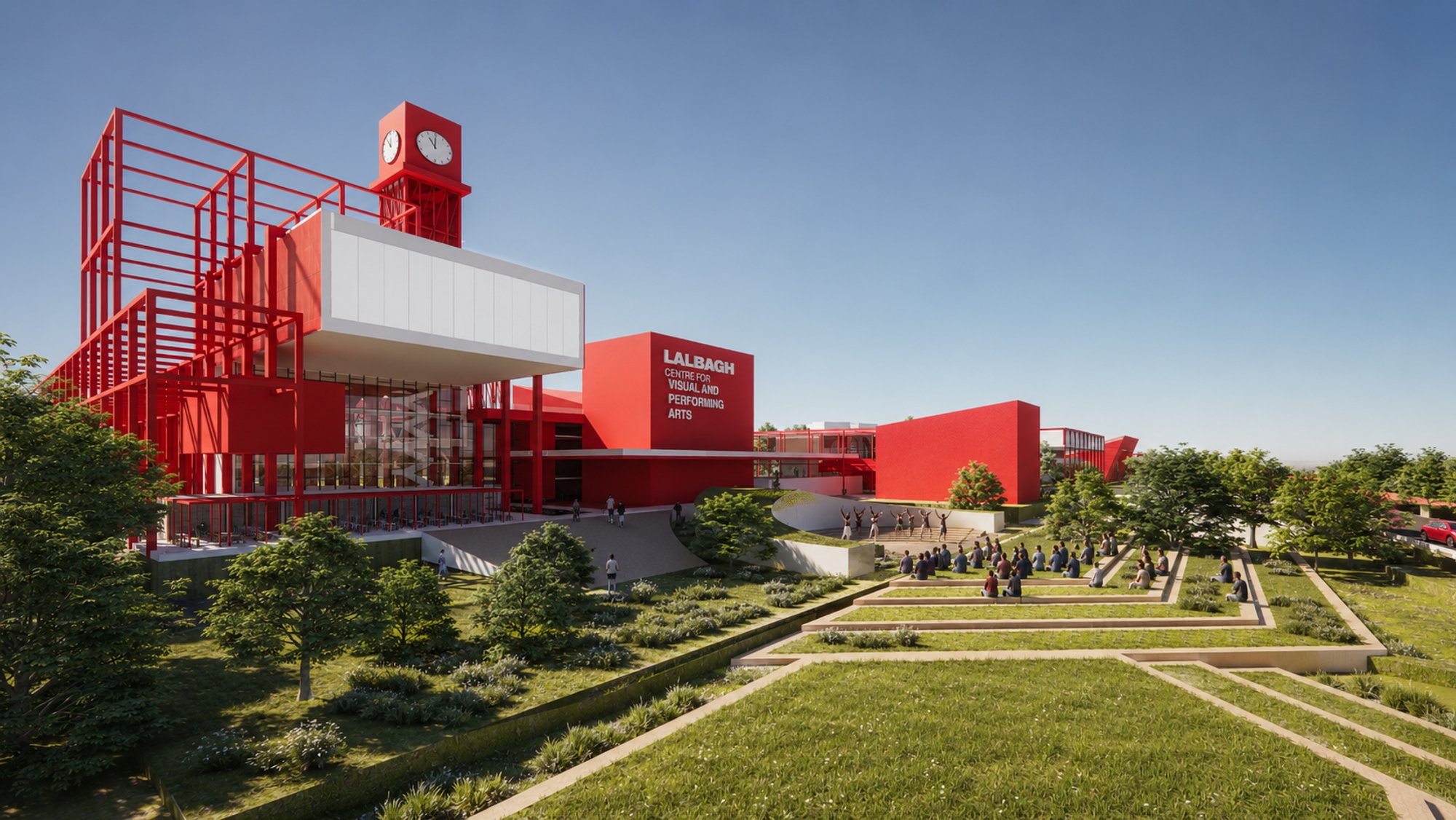 Crafting a Cultural institutional Landmark in a city with forgotten artistic roots
