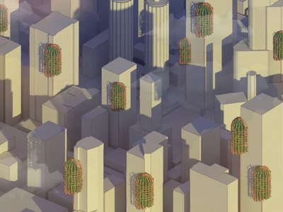 Sustainable Architecture Reclaims the Skyscraper: AMONG US by Parth Gurnani