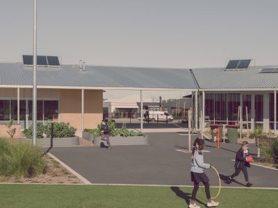 Kerstin Thompson Architects Builds a Primary School as a Village Around a Civic Heart in Melbourne