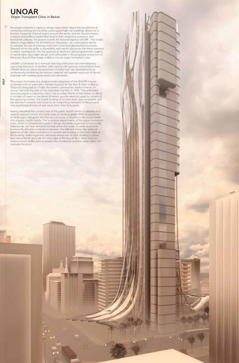 UNOAR: Adaptive Reuse Architecture Reclaims Beirut’s Burj Al Murr