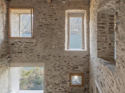 Wespi de Meuron Romeo Architects Strip a Ticinese Farmhouse Back to Its Stone Bones