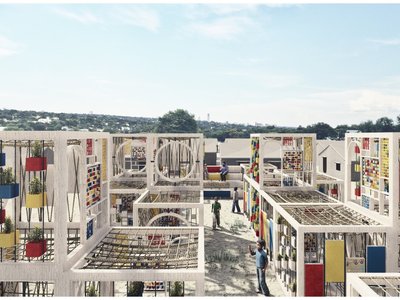 The Faith: Modular Architecture for Play, Learning, and Hope in Kutupalong Refugee Camp