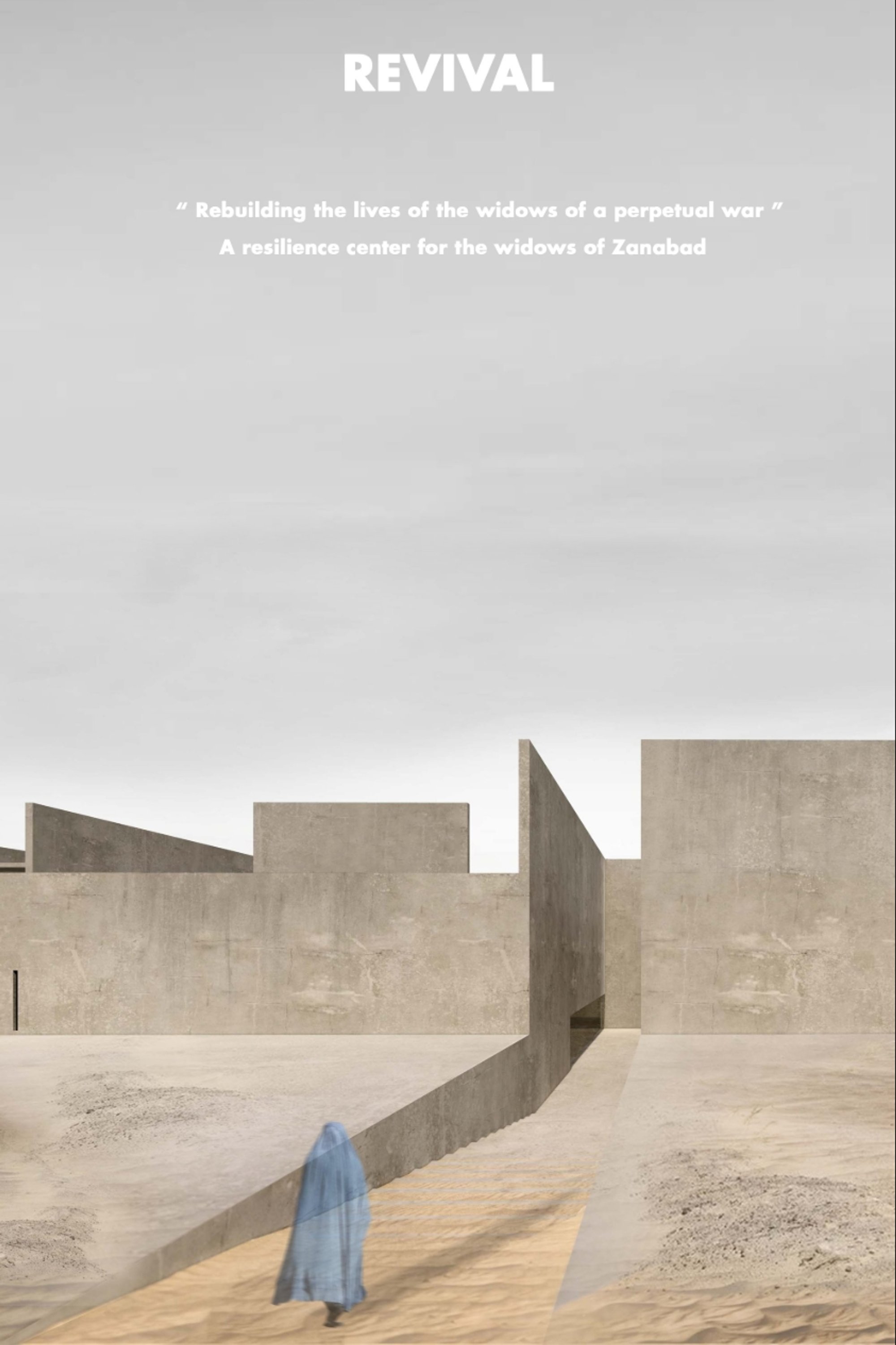 Revival: Sustainable Architecture for the Widows of Zanabad