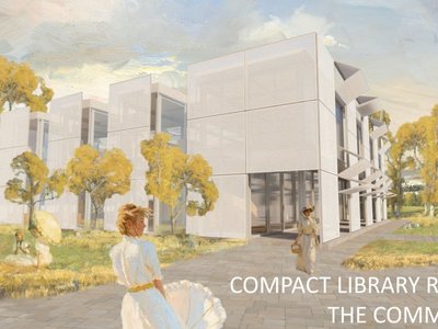 Compact Library Run by the Community: A New Model for Library Architecture