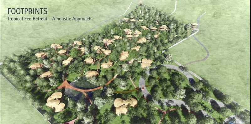 Riverine Eco Retreat: Sustainable Architecture Inspired by Nature