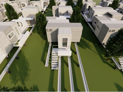ABADGAR: 3D Printed Modular Housing for Post-Earthquake Recovery